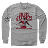 Mens Long Sleeve Heather Gray
