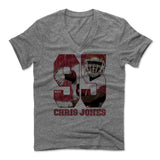 Mens Men's V-Neck Heather Gray