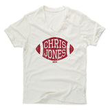 Mens Men's V-Neck Ivory