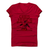Womens Women's V-Neck True Red