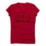 Womens Women's V-Neck True Red